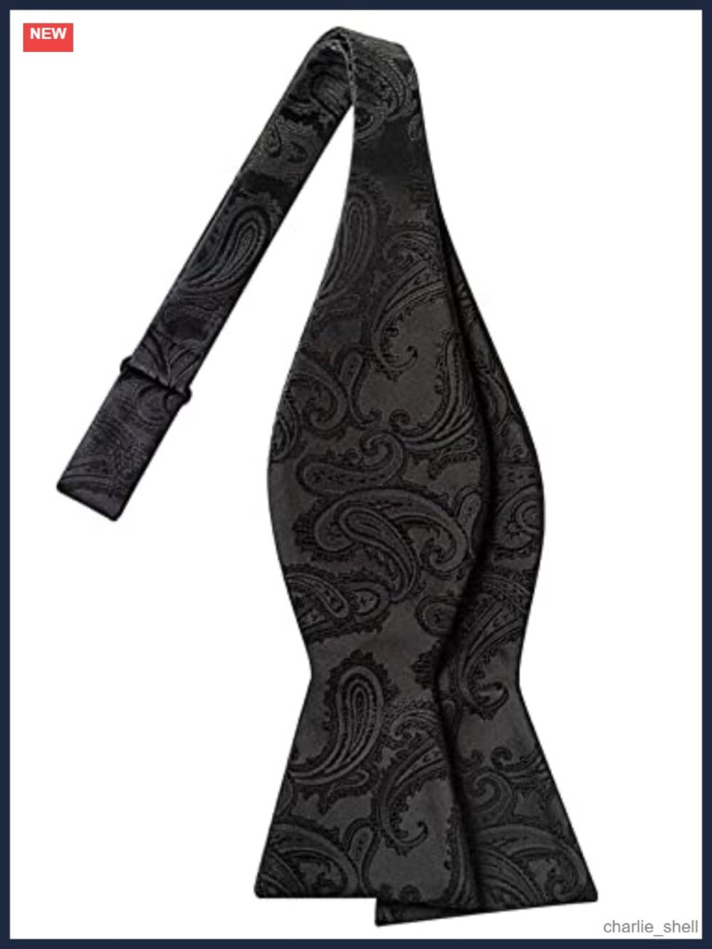 Mens Self-Tied Bow Tie Paisley Jacquard Woven Microfiber Formal Wedding